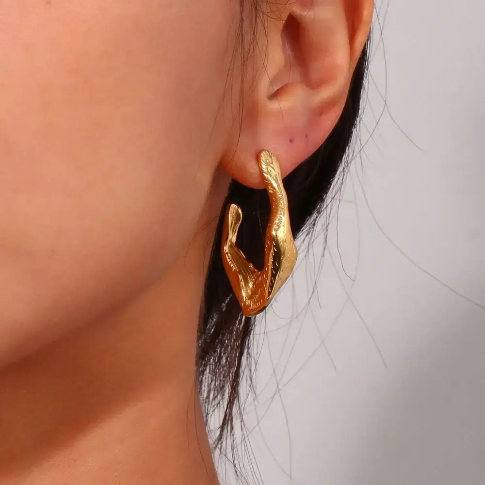 Curvy earrings