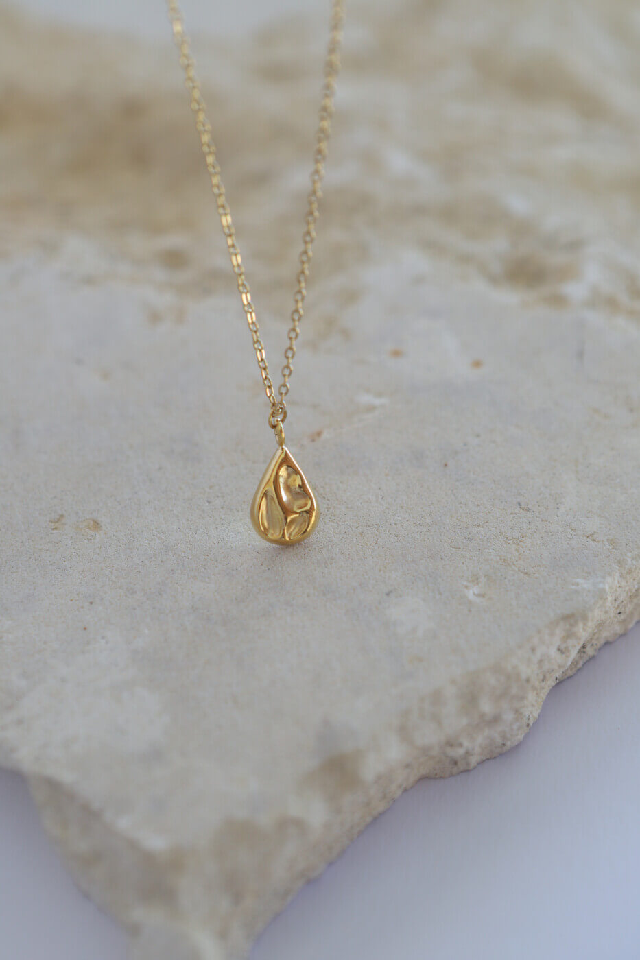 Golden Drop Necklace