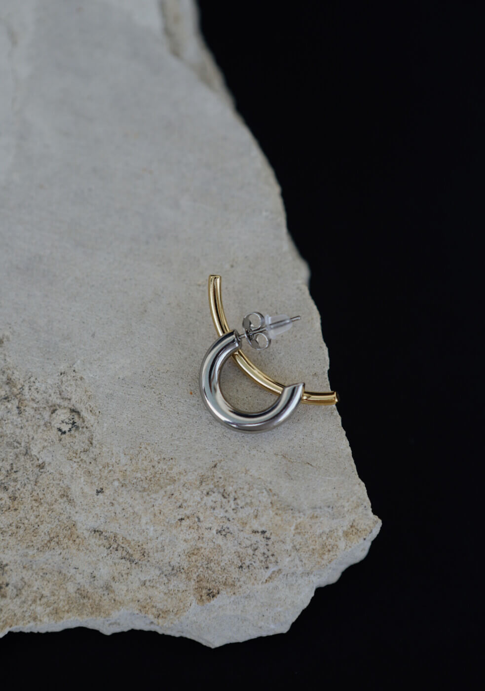 Duotone Cuff Earrings