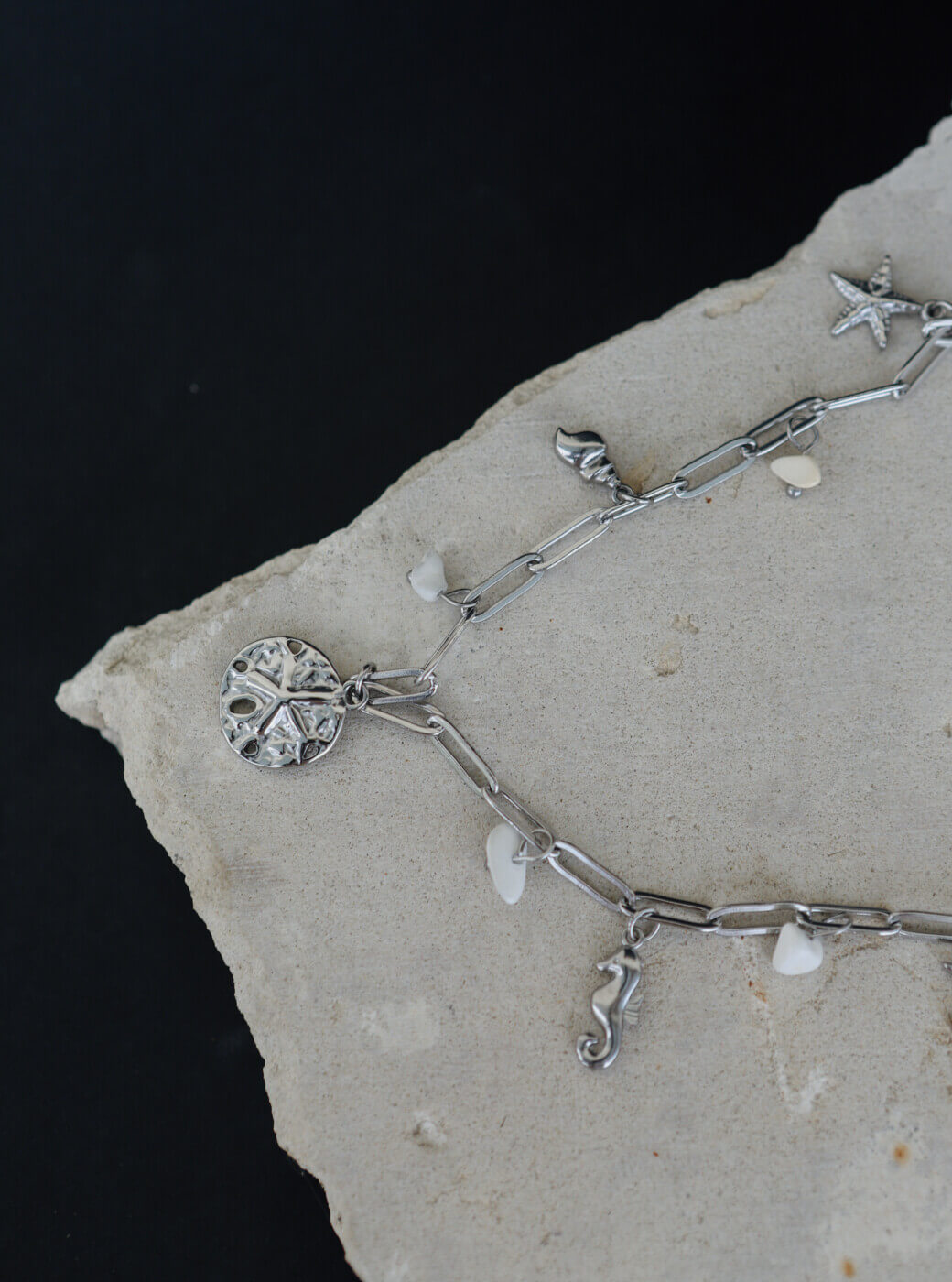 Fossil Star Necklace