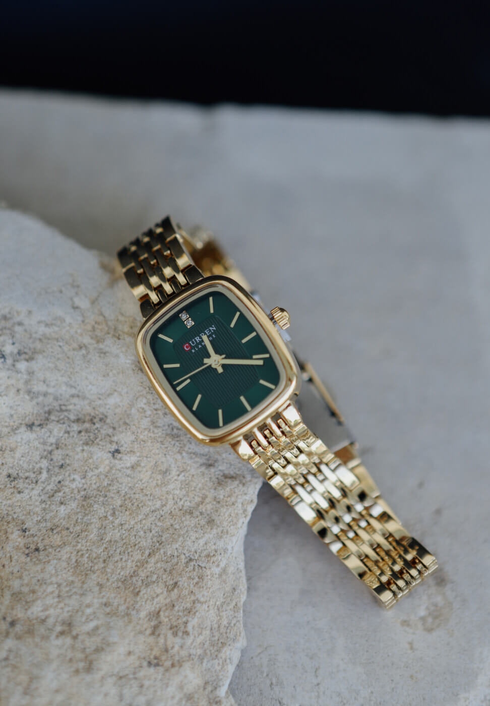 Emerald Vintage Watch