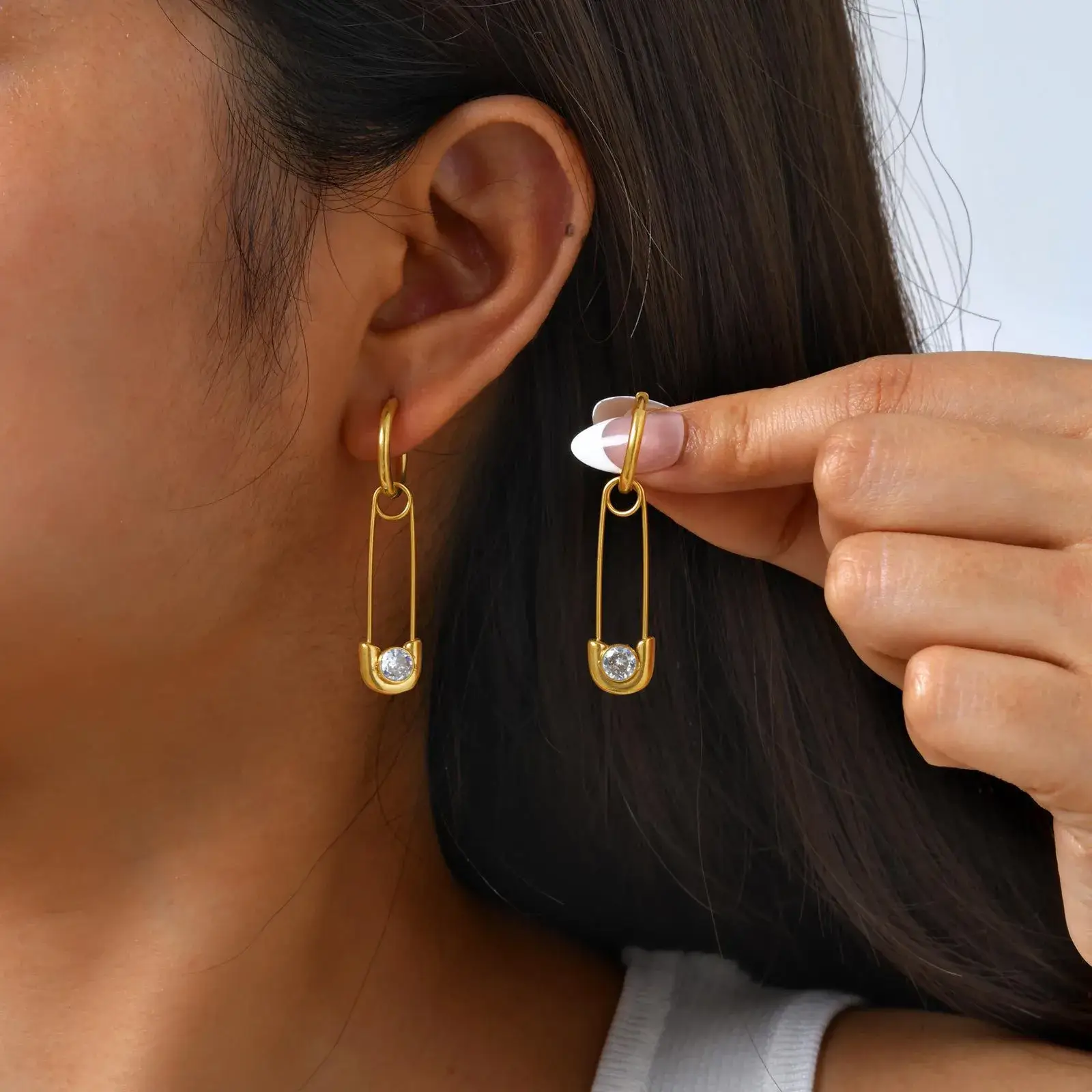 Zirconium Earrings