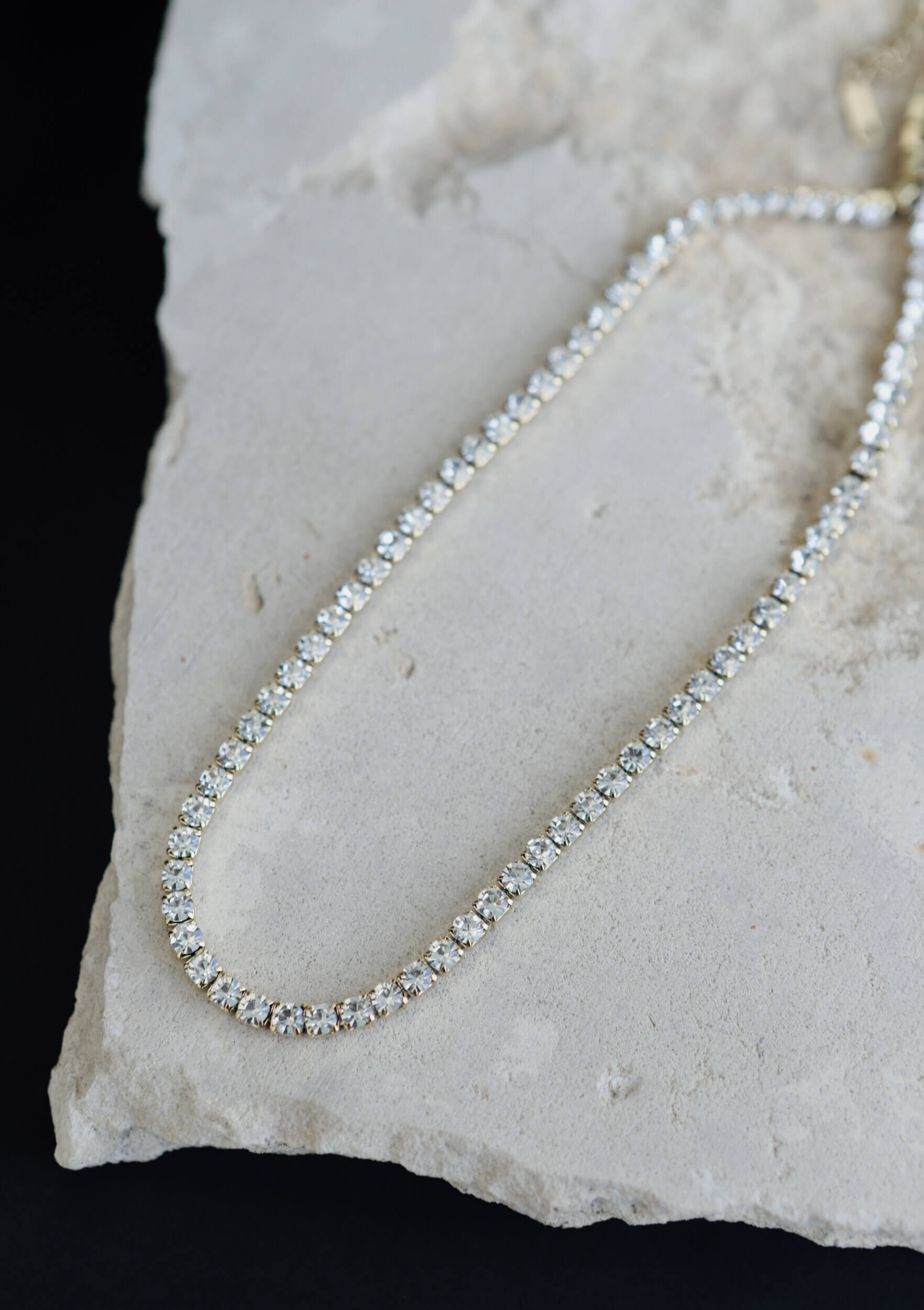 Cubic Zircon Tennis Necklace