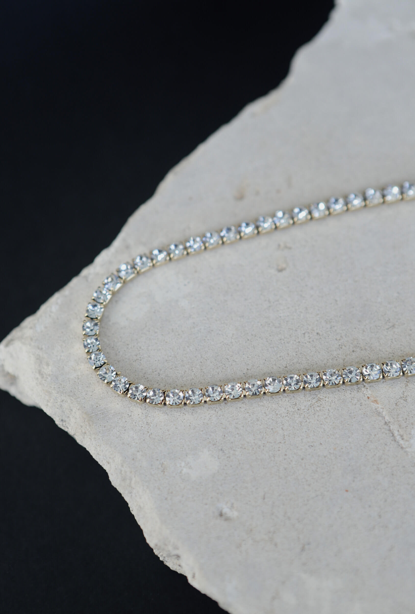 Cubic Zircon Tennis Necklace