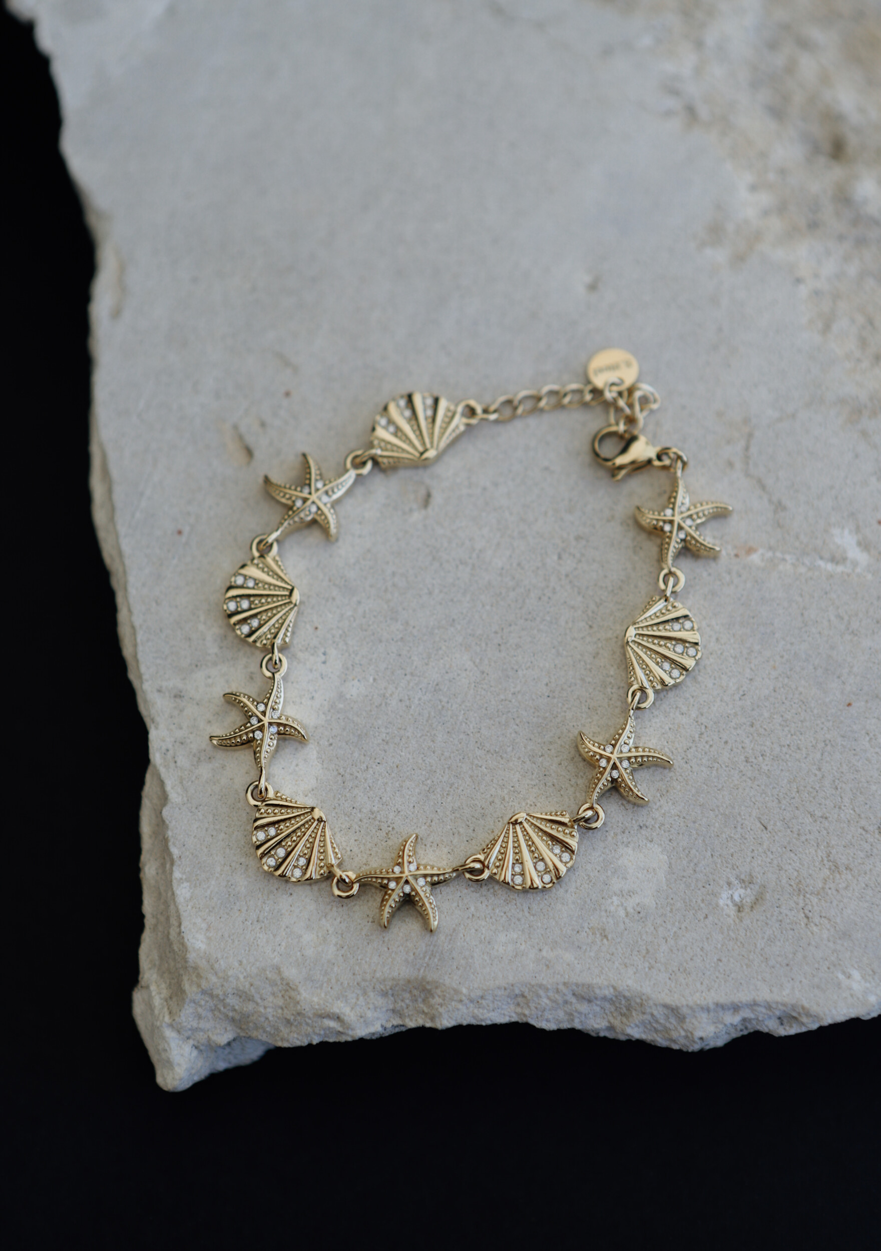 Luxury Seashell Zircon Bracelet