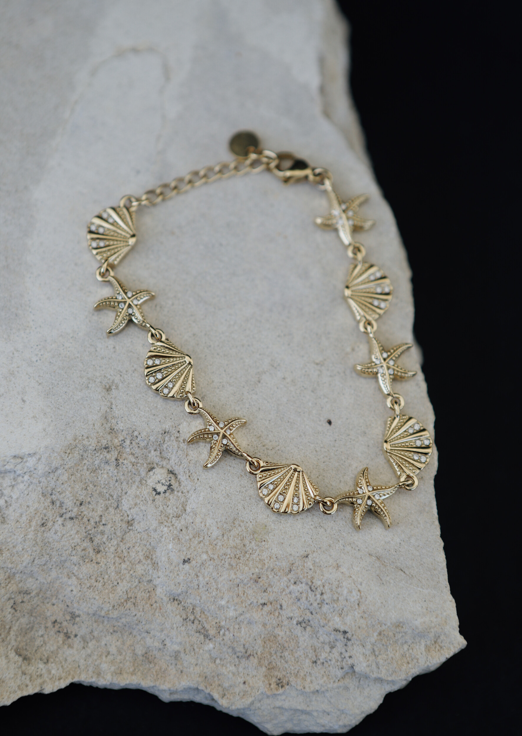 Luxury Seashell Zircon Bracelet