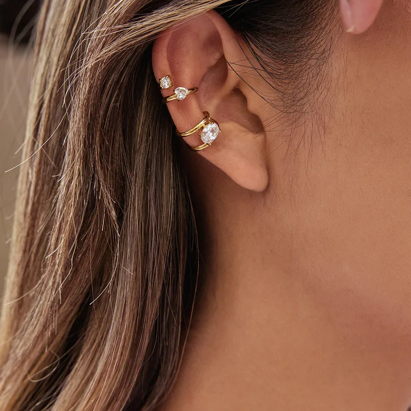 Calcite Cuff Earring
