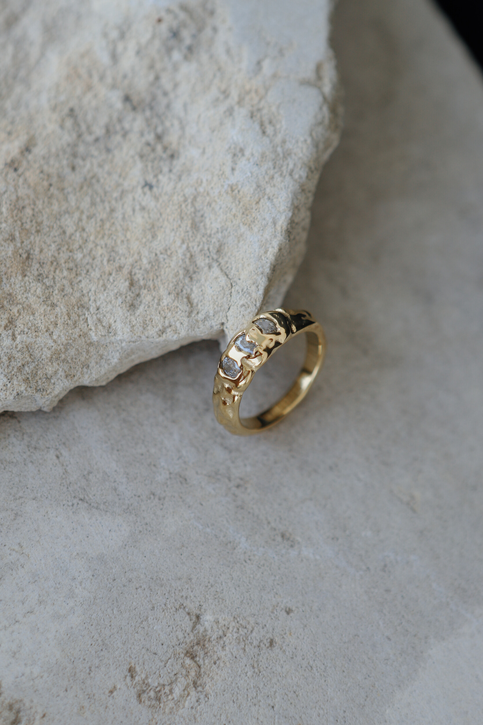 Wystan Zircon Ring